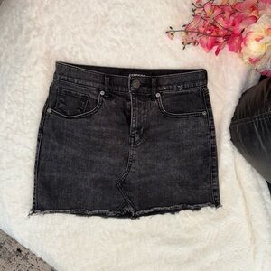 Express Black Mini Pencil Skirt Night Out